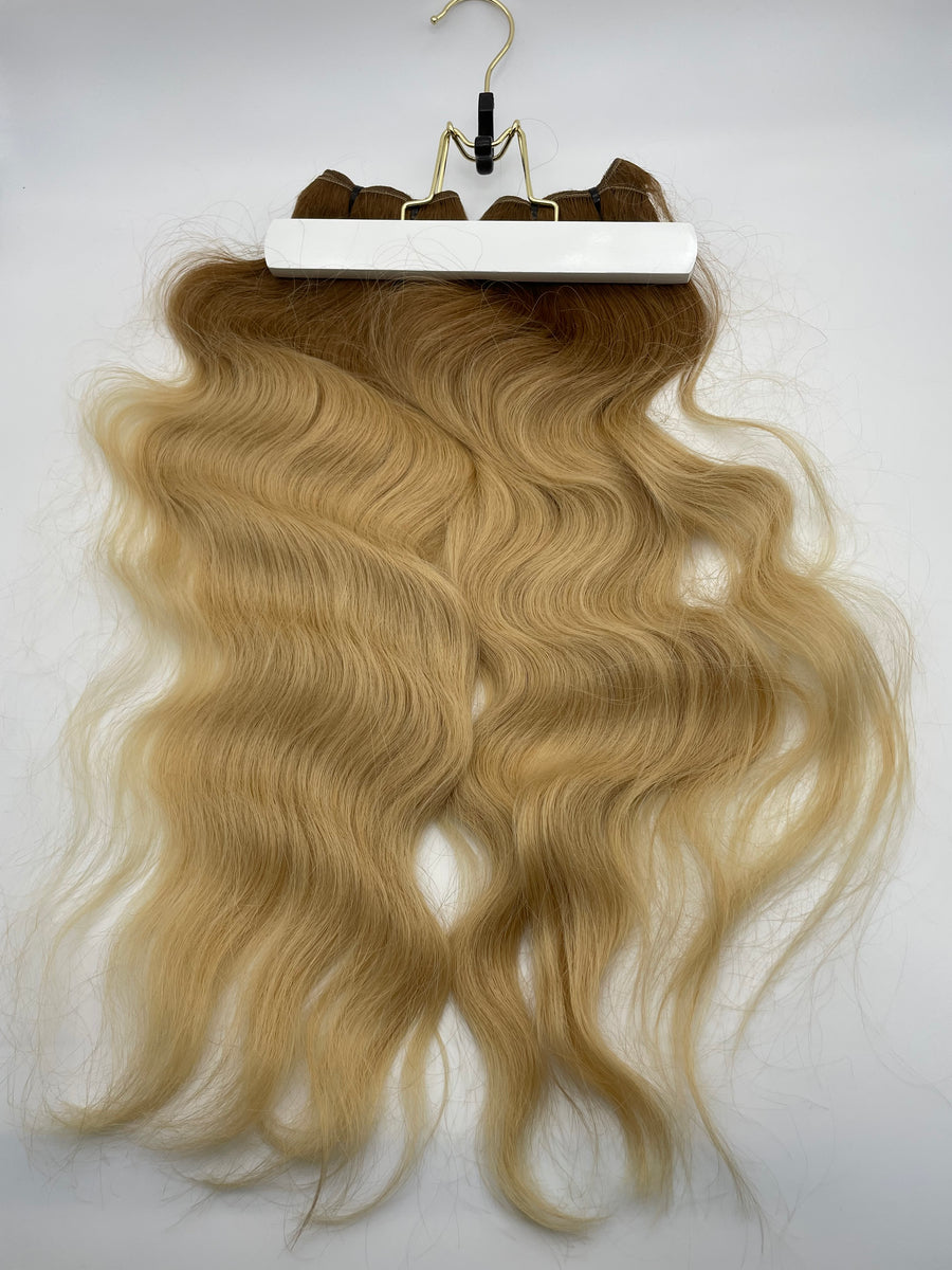 Coloured Russian Hair Luxe Tails (Machine Wefts) 200 grams 22 inches