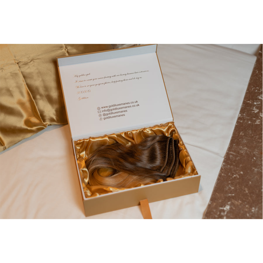 VIRGIN RUSSIAN HAIR LUXE VOLUME (Hand-Tied Wefts)